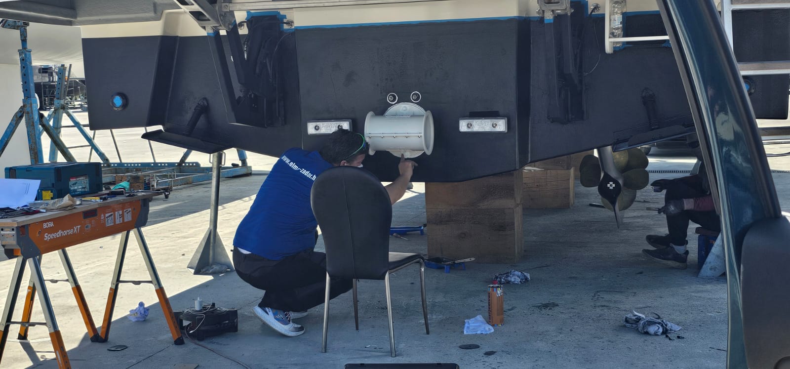 Elmar Zadar marine electrical work